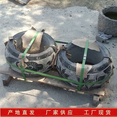 古建筑石雕柱墩厂家加工 抛光空心石柱墩 室内外装修柱顶石